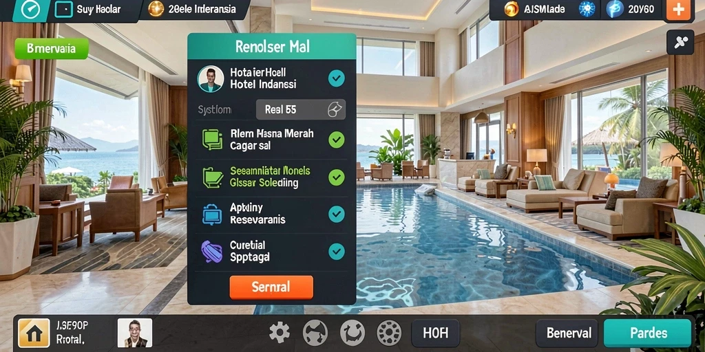Grafis yang cerah dan menarik perhatian.