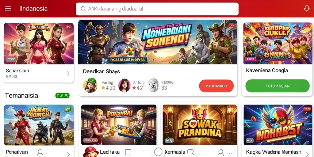 Pengalaman multiplayer yang mendebarkan dan interaktif.