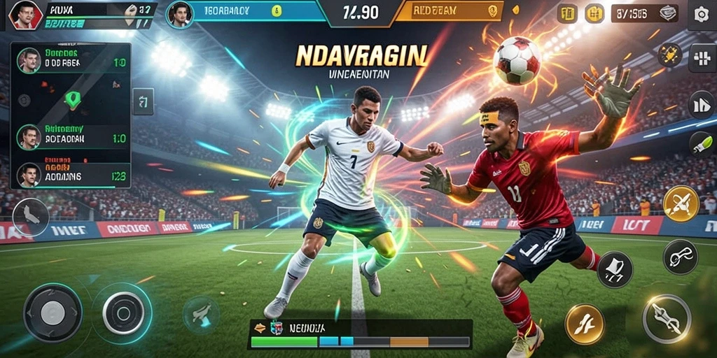 Tangkapan layar dari mode multiplayer yang seru.