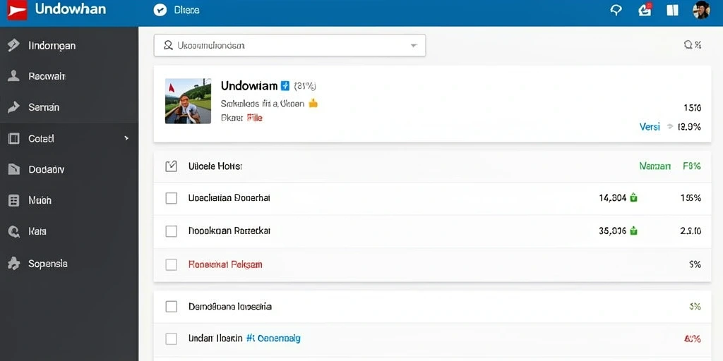 Menu turnamen dengan berbagai hadiah menarik.